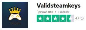 validsteamkeys on trustpilot