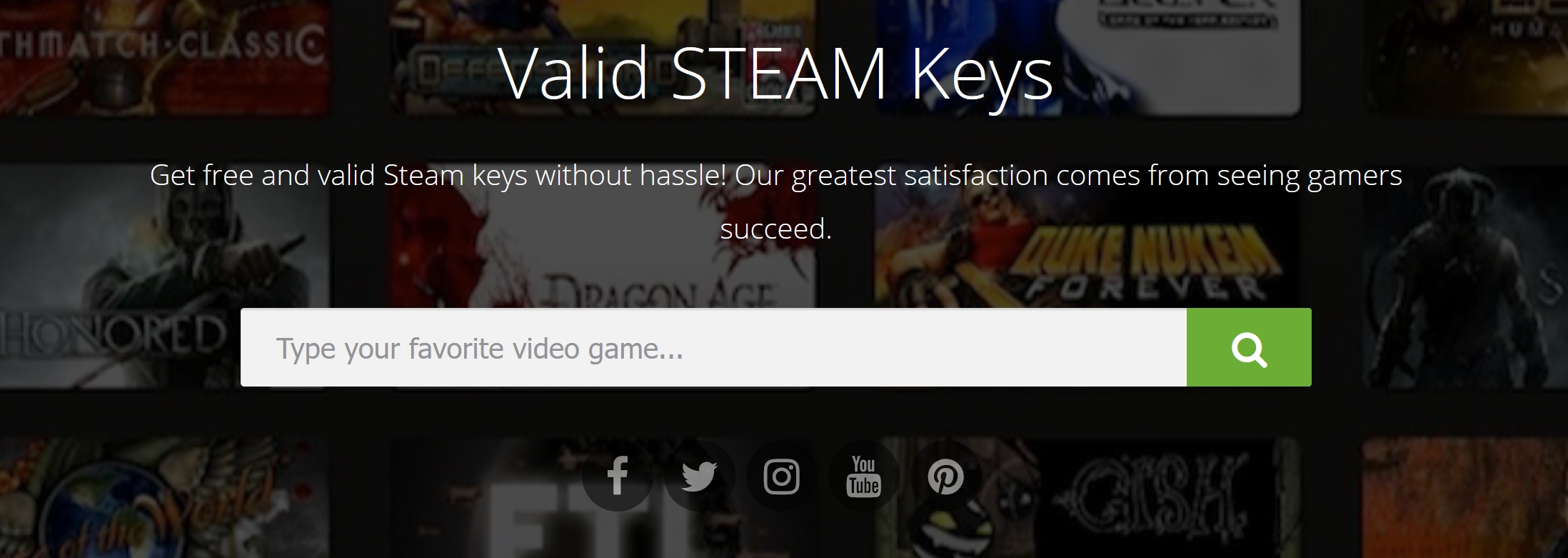 valid steam keys site